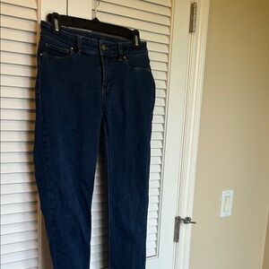 White House Black Market Dark Blue Skinny Jeans